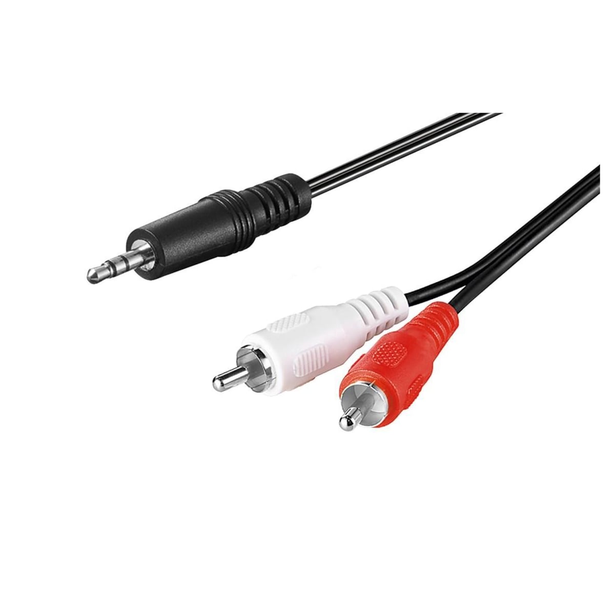 Goobay Lydkabel AUX-adapter  3,5 mm hann til stereo RCA hann  CU