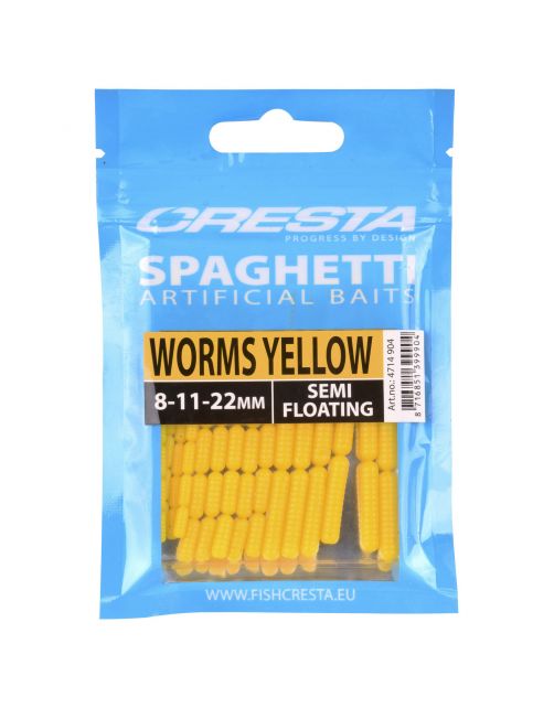 Cresta Spaghetti Worms Yellow - Aas -