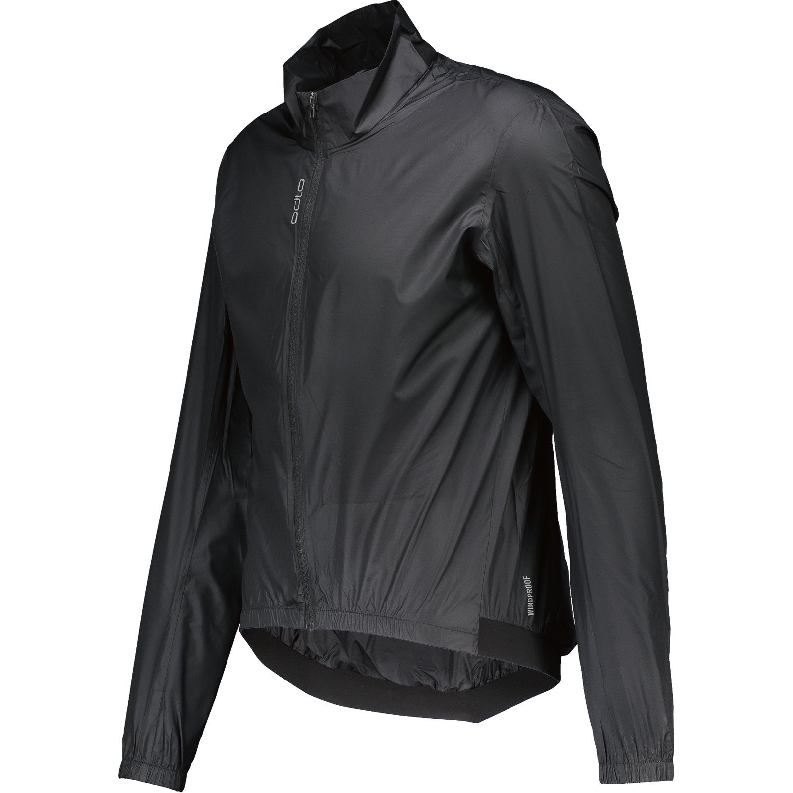 Odlo Essentials Herren-Radjacke Windproof L, schwarz