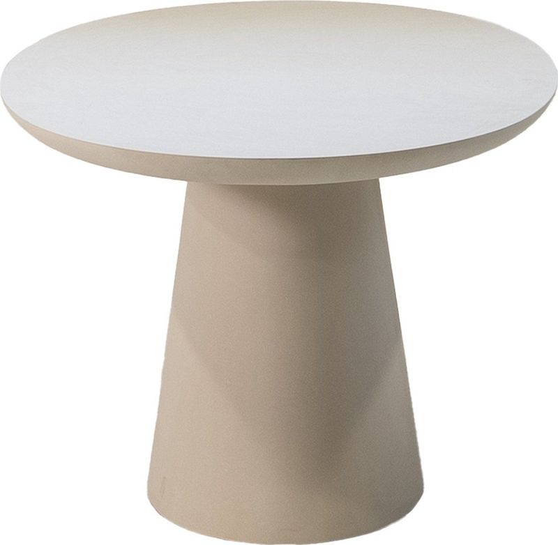 Giga Meubel - Cleo - Eettafel - Beige - Ovaal - 160 cm - Eco Composiet