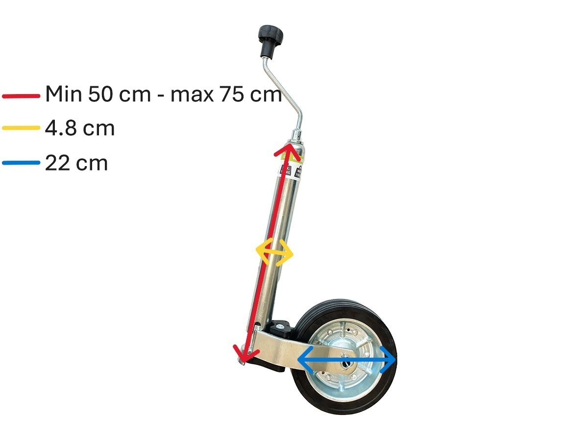 E-Trailer E-Load neuswiel kogeldrukmeter met weegfunctie