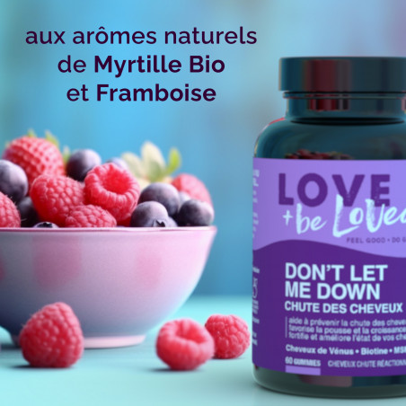 Love and be Loved Gummies Cheveux chute réactionnelle