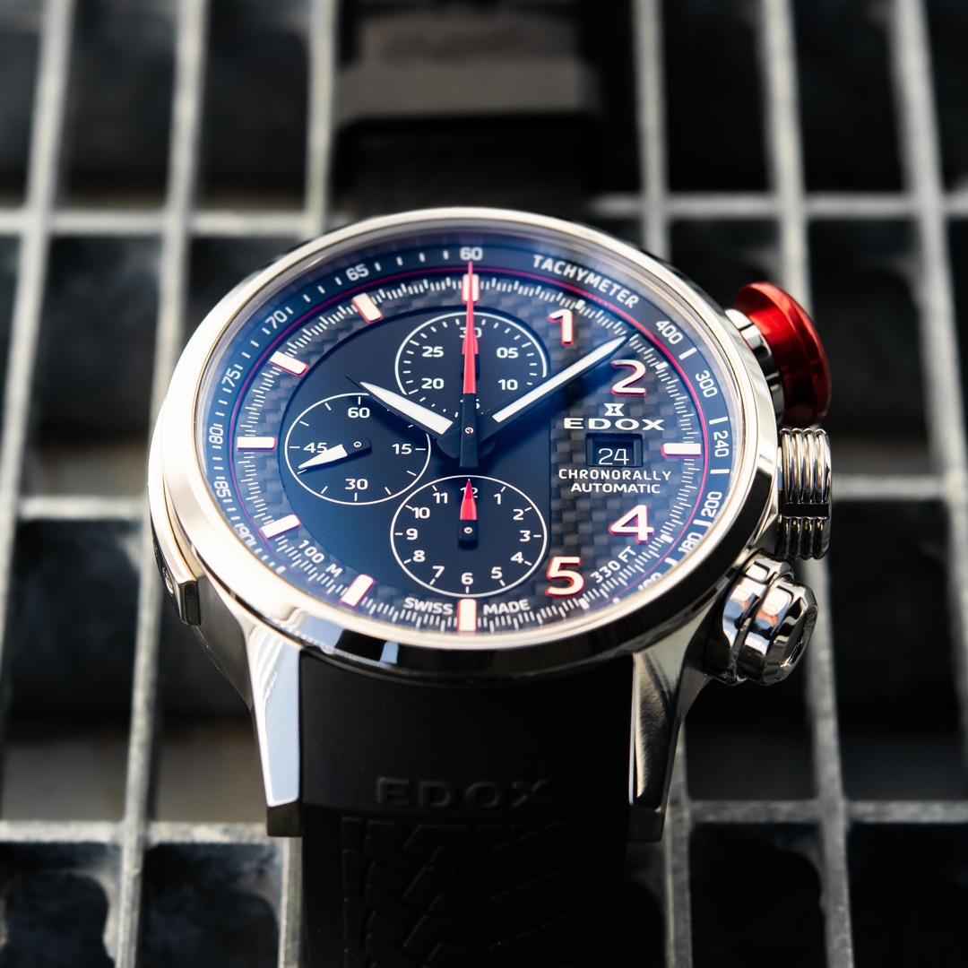 Edox Chronorally Automatic Chronograph