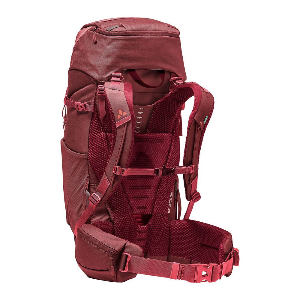 Vaude ASYMMETRIC 38+8L - Sac À dos Femme dark cherry