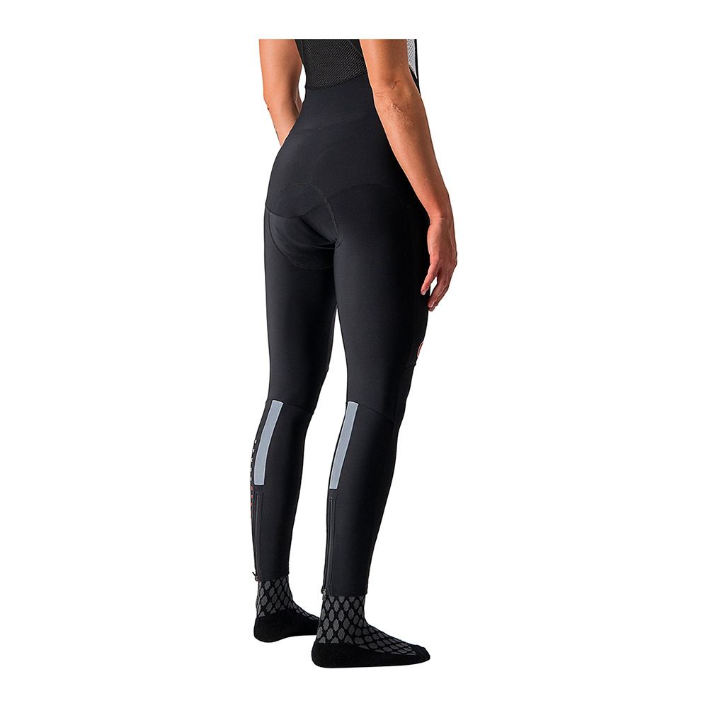 Castelli SORPASSO - Collant À bretelles Femme black/silver reflex