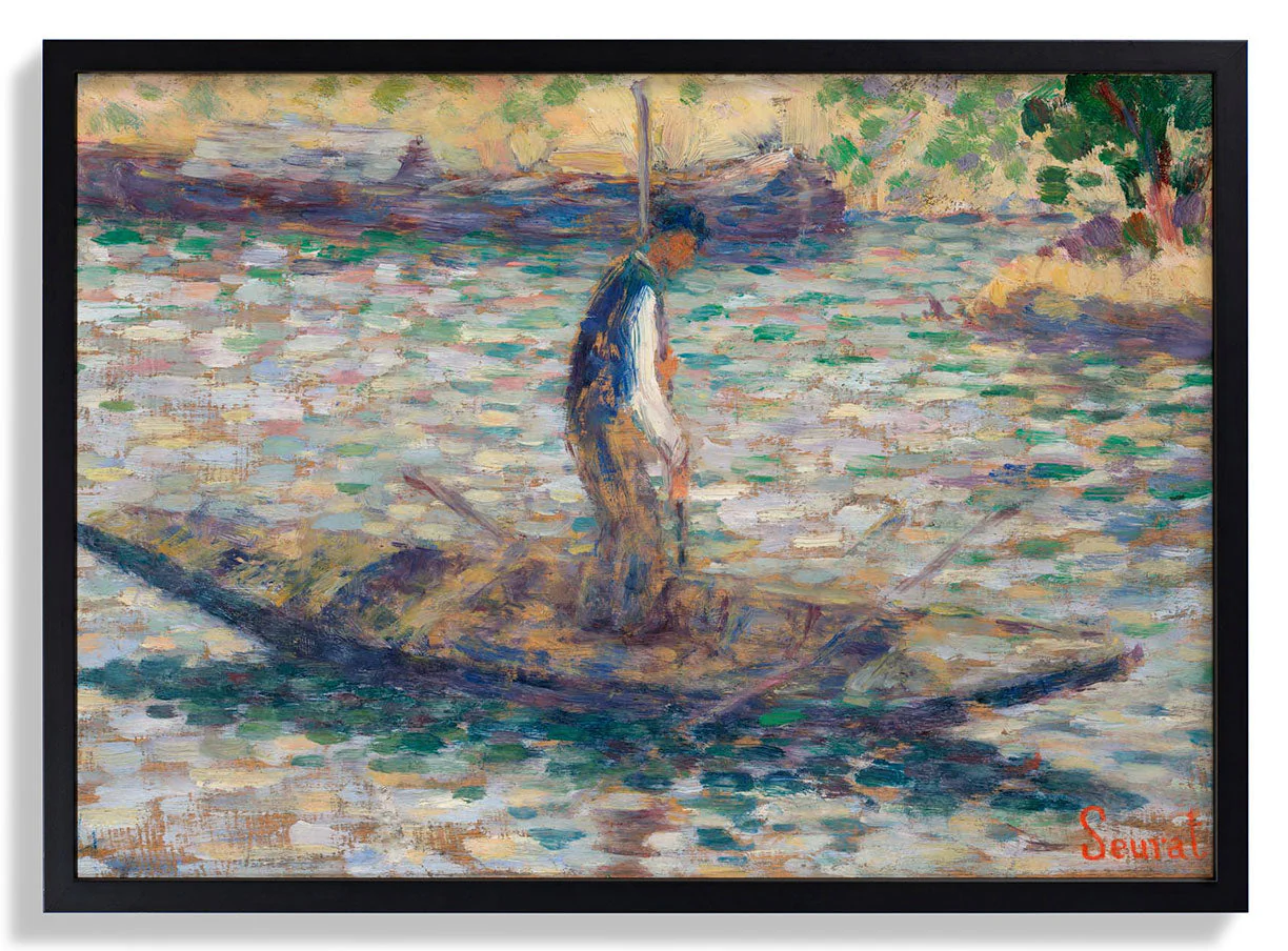 Ein Fischer von Georges Seurat
