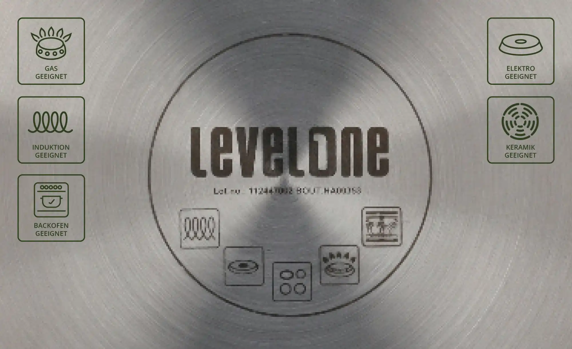 levelone Fleischtopf 12cm Basic