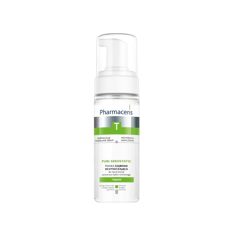 Pharmaceris T Puri-Sebostatic Tiefenreinigender Gesichtsschaum 150 ml