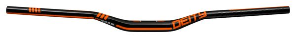 Cintre Deity Brendog 31 8 Aluminium 800mm Noir Orange