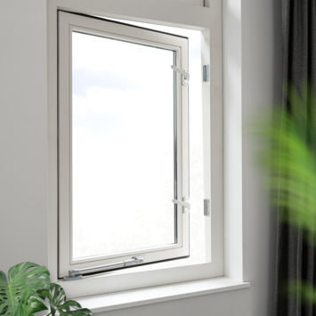 AXA Raamsluiting met nok links aluminium