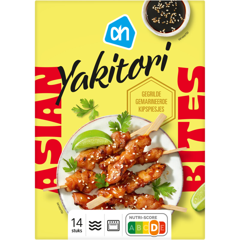 AH Wereldse hapjes yakitori kipspiesjes