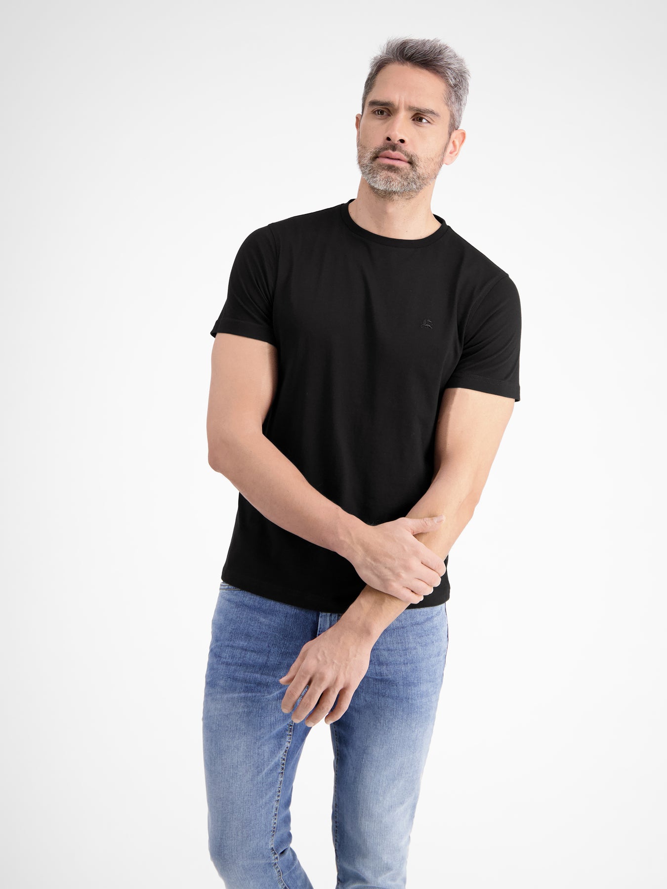 Klassisches Rundhals Herren T-Shirt
