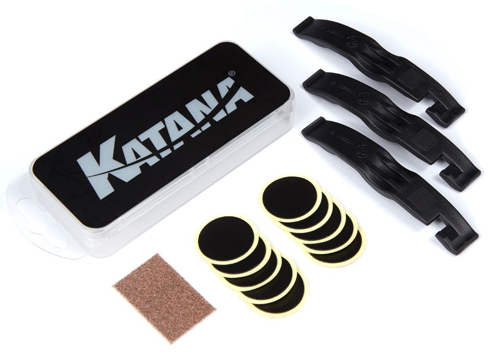 Katana GP-1 Flickzeug Kit selbstklebend inkl. Reifenheber kaufen | Bike-Discount