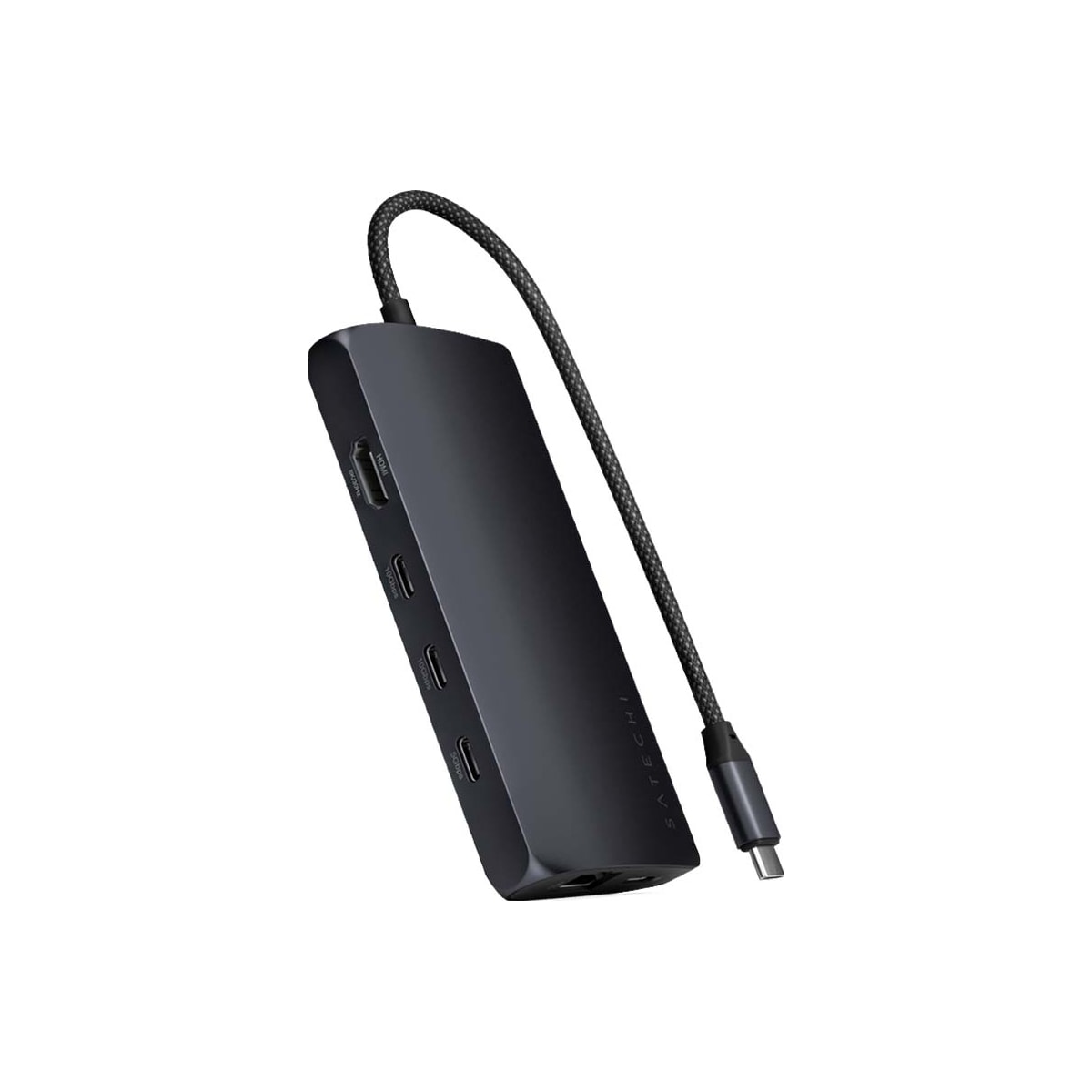 Satechi USB-C 8K Ethernet V3 Multiport USB hub (Midnight)