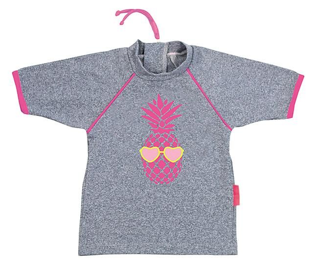 MAYO PARASOL - TEE SHIRT ANTI UV ANANAS MC BEBE