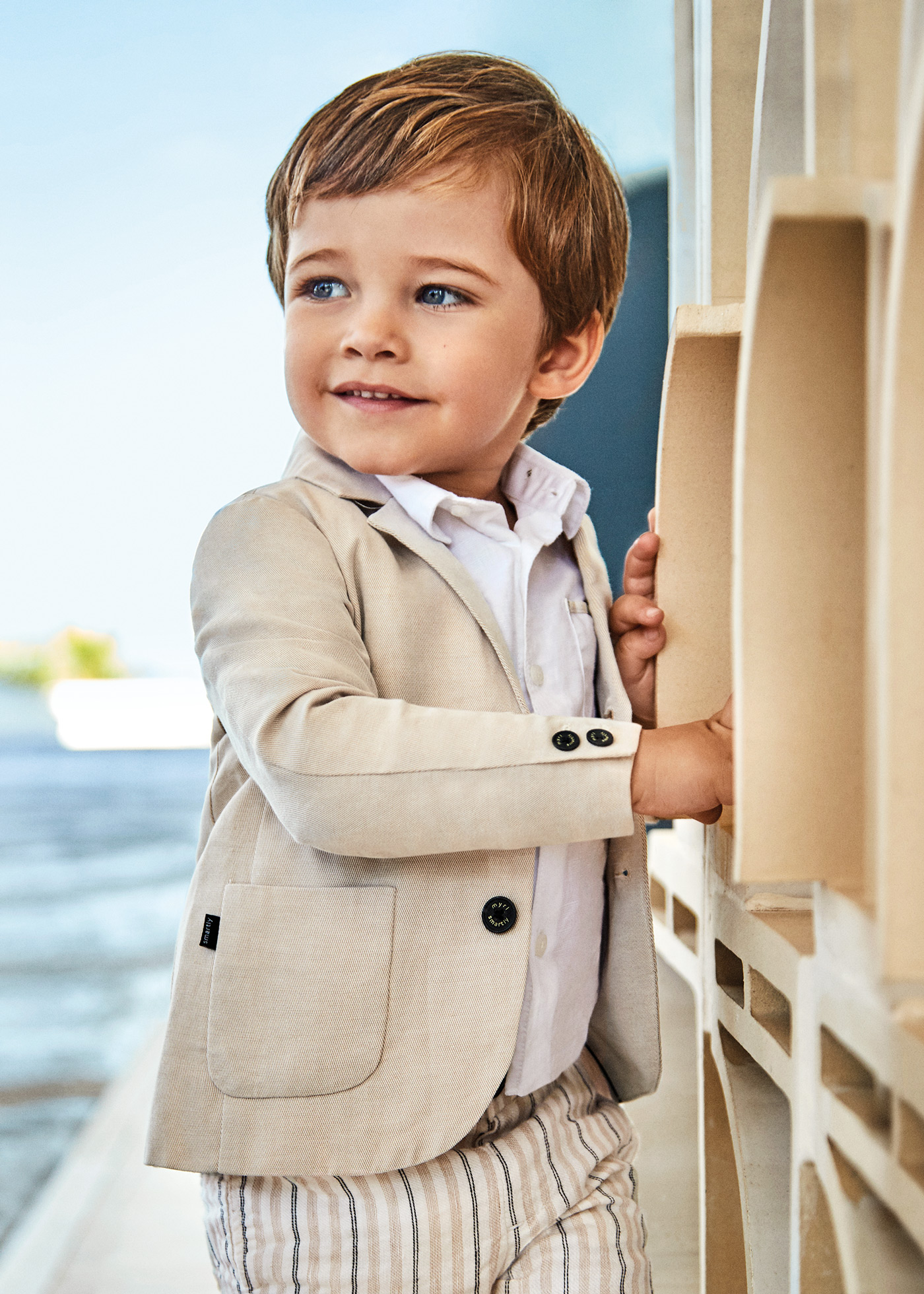 blazer de linho para bebê