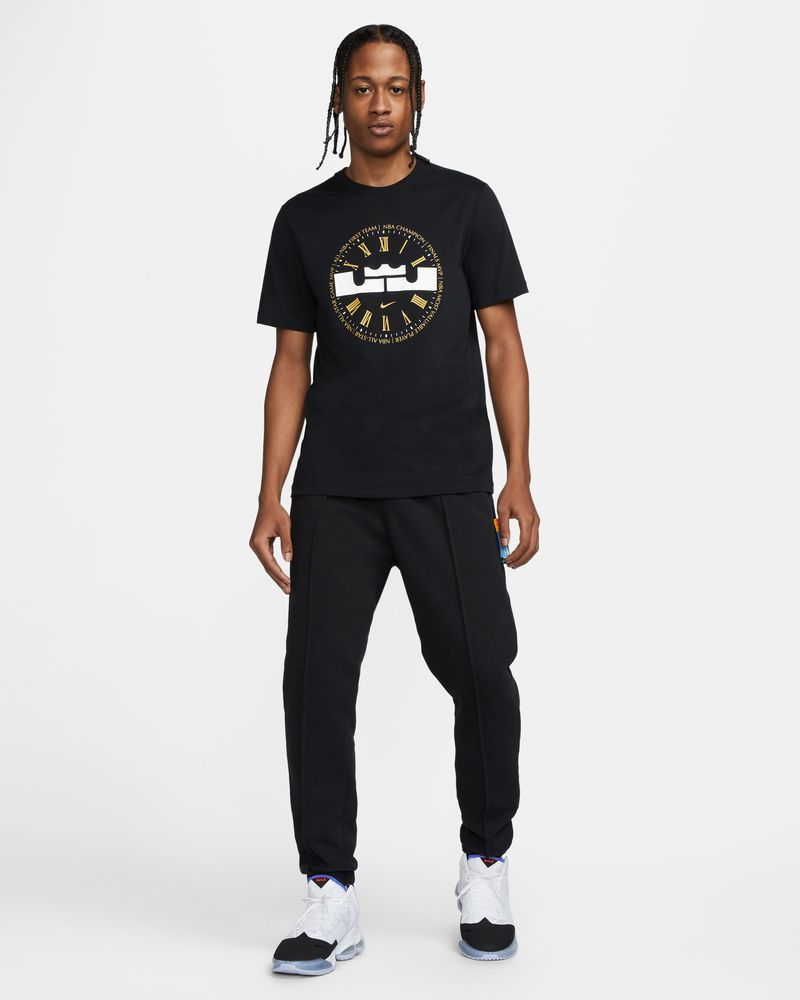 T-shirt de basket Nike Lebron Noir pour homme