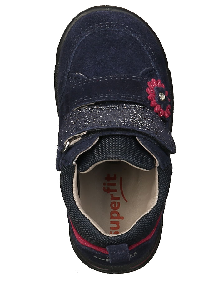 Klett-Lauflernschuhe AVRILE MINI in dunkelblau/pink