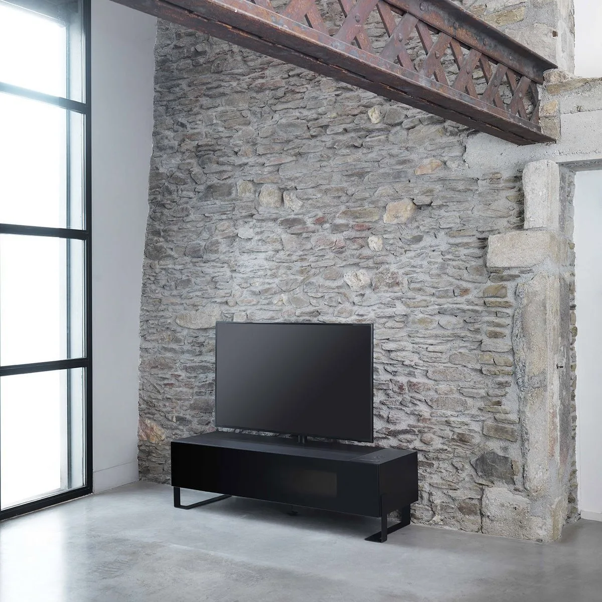 Erard Naga 2000 Carbone avec chargeur USB et Qi Meubles TV