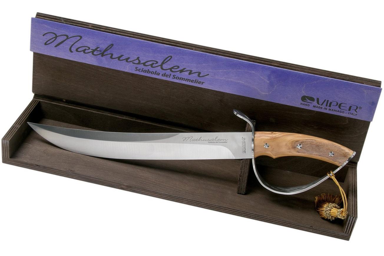 Viper Mathusalem VT4890UL Sommelier's Sabre Olive, champagnesabel