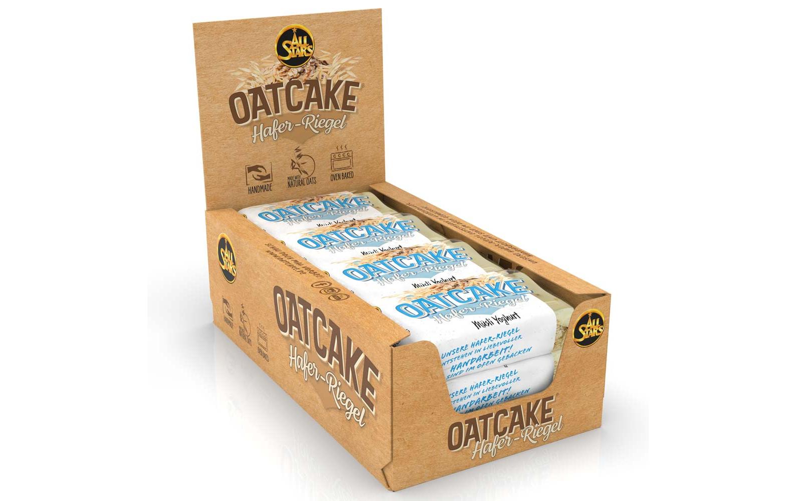 Riegel Oat Cake Müsli Joghurt 80 gHaferflocken Riegel