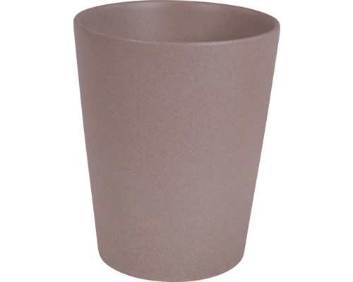 Alma bloempot, 13,5 x 13,5 x 16 cm, keramiek, bruin