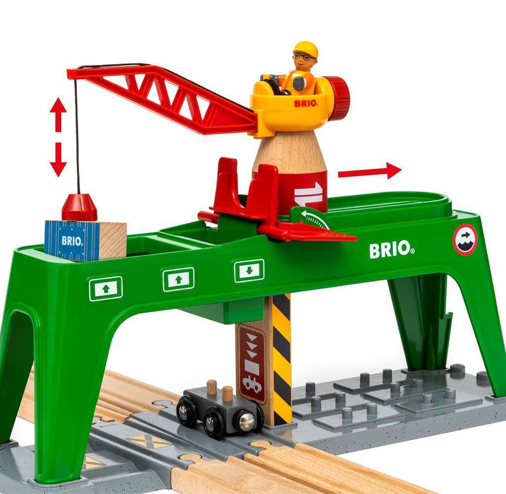 BRIO Spiel Bahn Verlade-Terminal