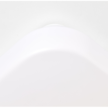 Brilliant plafondlamp Farica 28x28cm 12W 1200lm warm wit