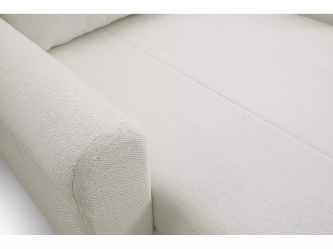 Fauteuil convertible 1 place - crème - DEJANO