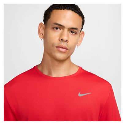Maillot manches courtes Nike Dri-Fit UV Miler Rouge Homme