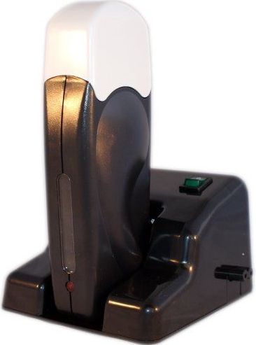 EpilWax Wax Heater voor 100 ml Roll-Ons met Afneembare Plug - Black Style Series - Wax Warmer Apparaat voor het smelten van Refill Cartridges (Modulaire Base, Zwart)