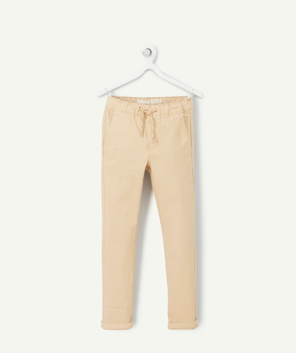 ADRIEN LE PANTALON RELAXED GARÇON EN DENIM SABLE