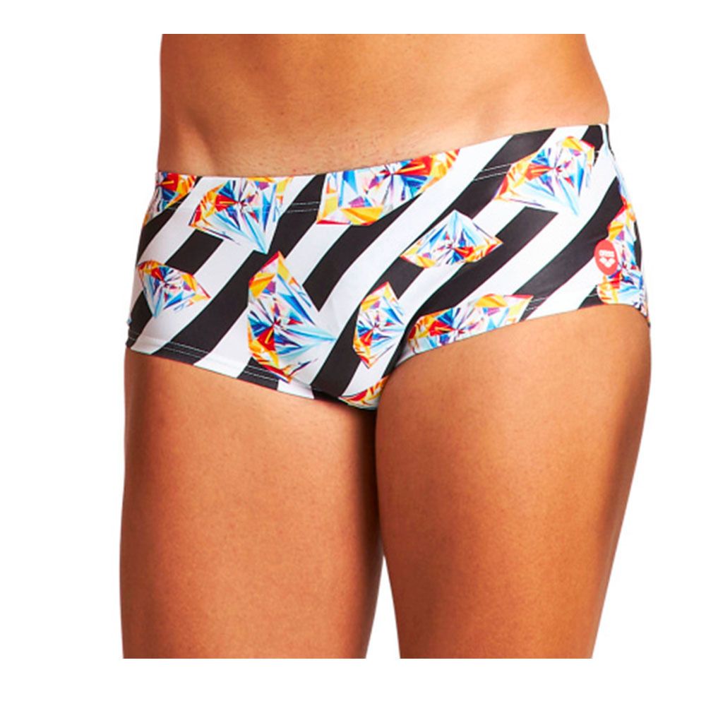Arena CRAZY DIAMONDS - Boxer de bain Homme black/white/multi