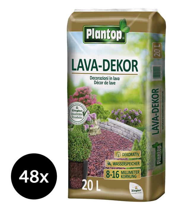 Ziegler Plantop Lava-Dekor, 8-16 mm, 48 x 20
