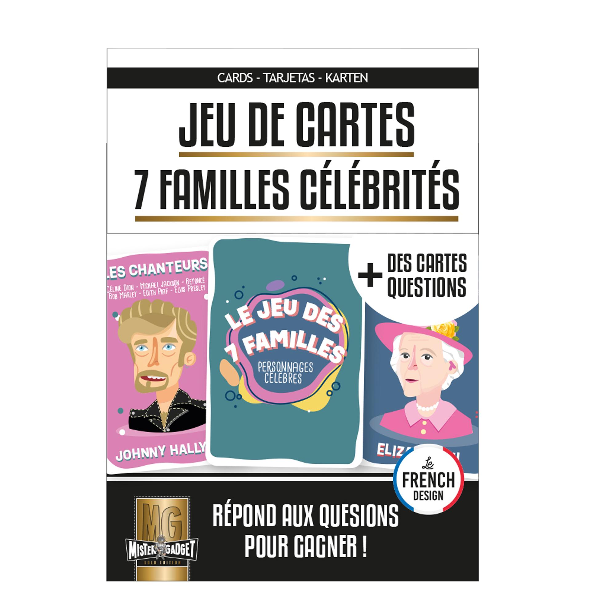 JEU DES 7 FAMILLES 60 CARTES