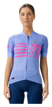 Maillot Manches Courtes Femme Alé Play Violet Clair