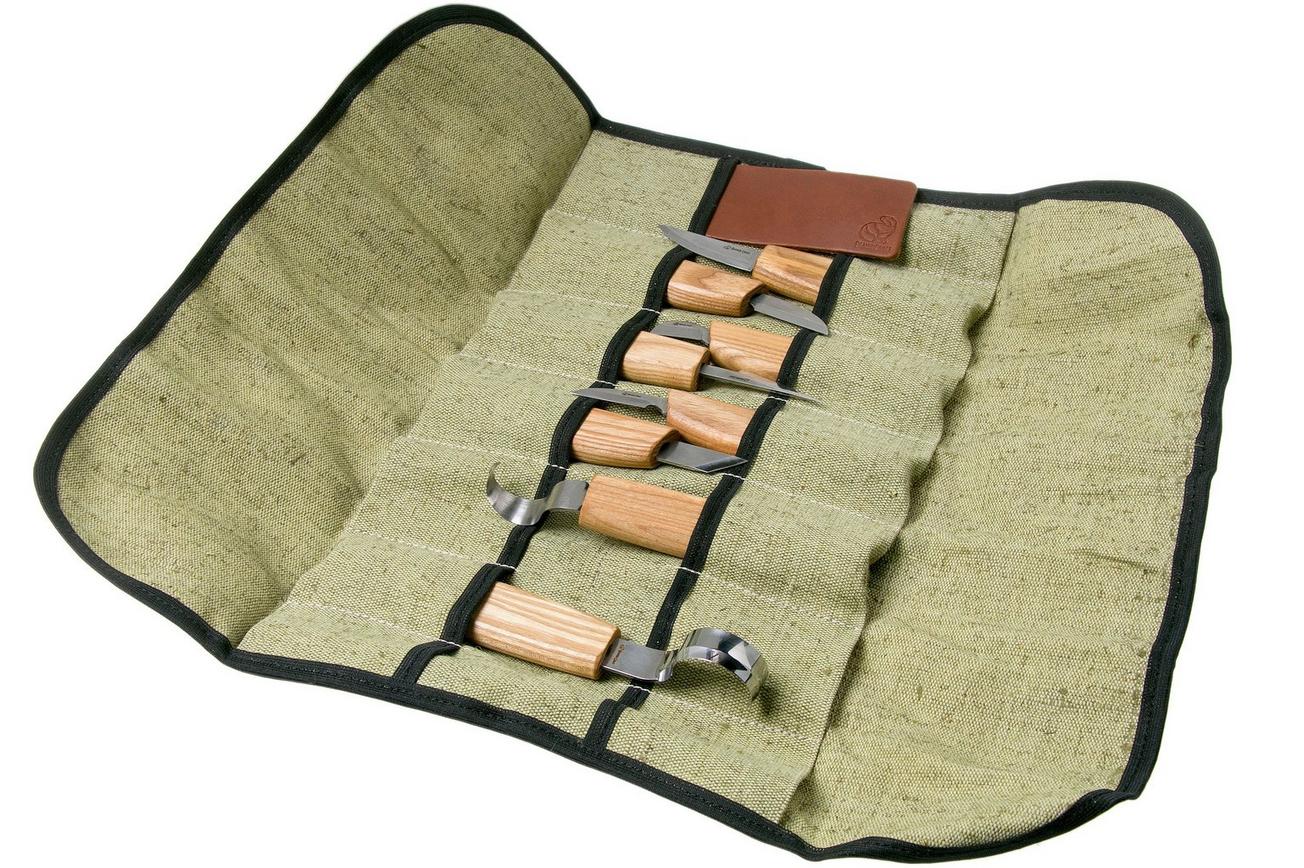 BeaverCraft Wood Carving Set of 8 knives S08 houtsnijset