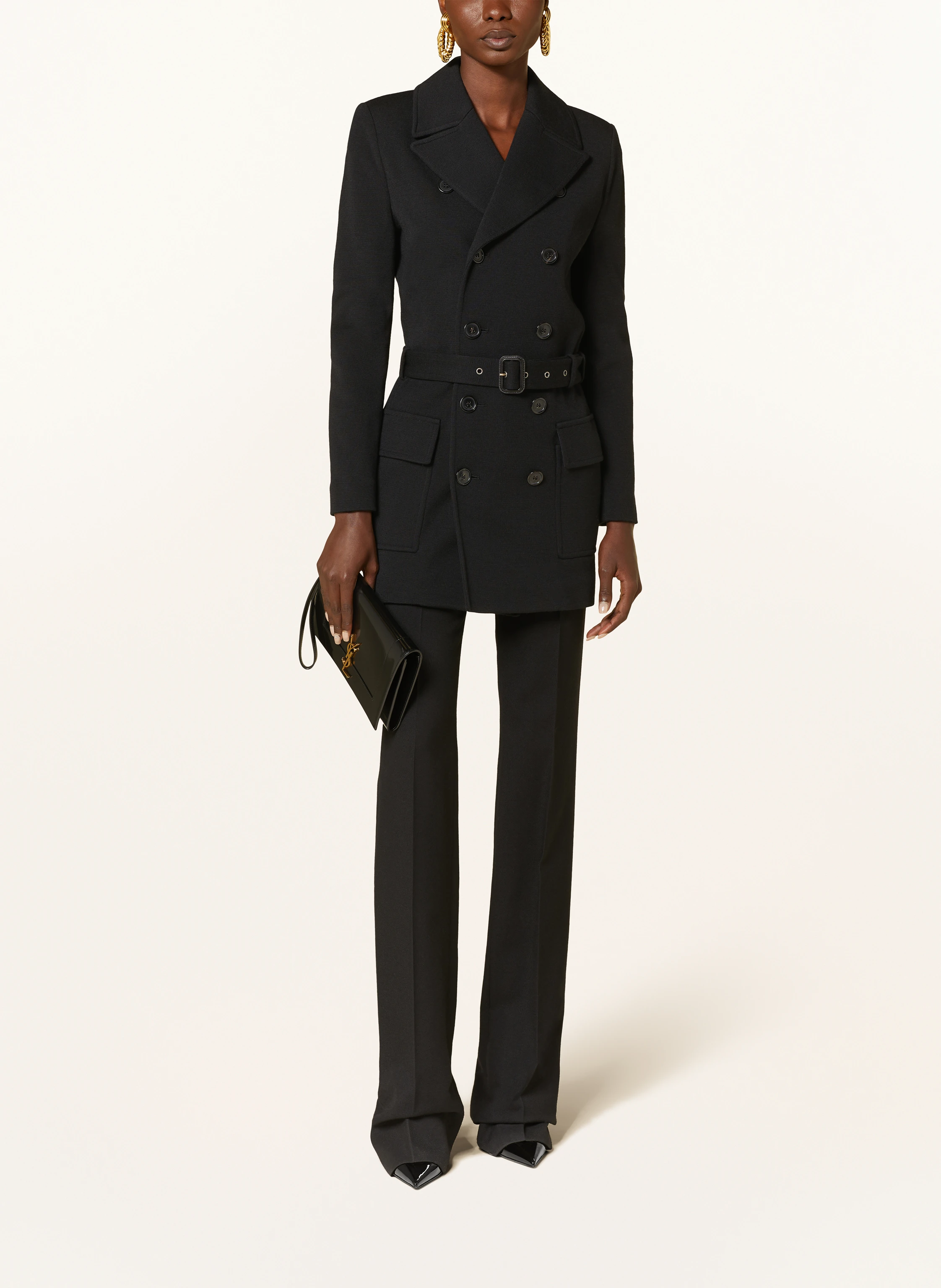 SAINT LAURENT Wollmantel