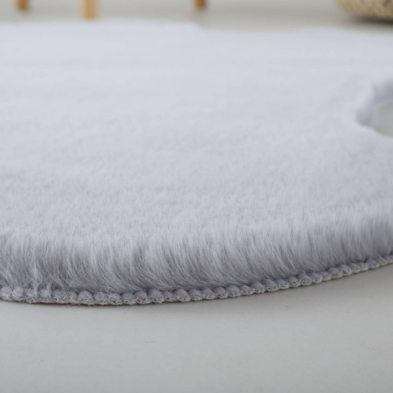 Teppich, Super Weich, Kunstfell, Flauschig, Waschbarer Kinderzimmer, Babyzimmer