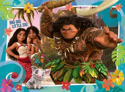 Ravensburger Disney Vaiana 2 XXL Puslespill 100 Brikker