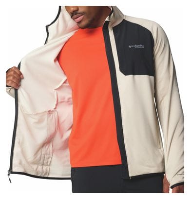 Veste Polaire à Capuche Columbia Triple Canyon II Beige/Noir