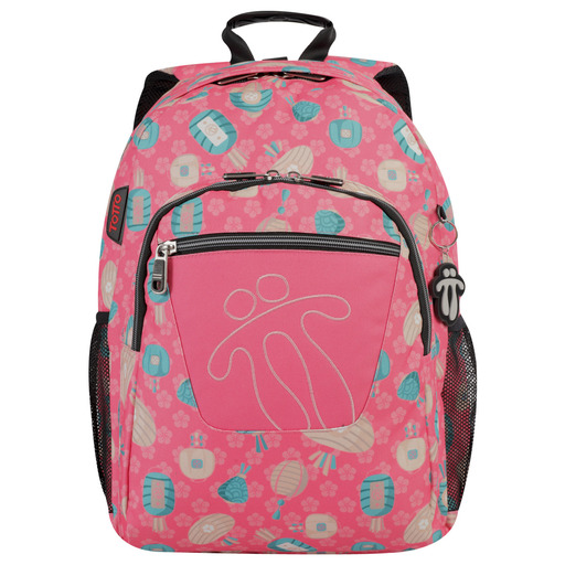 Mochila Totto para aquarela, adaptável a carrinho.