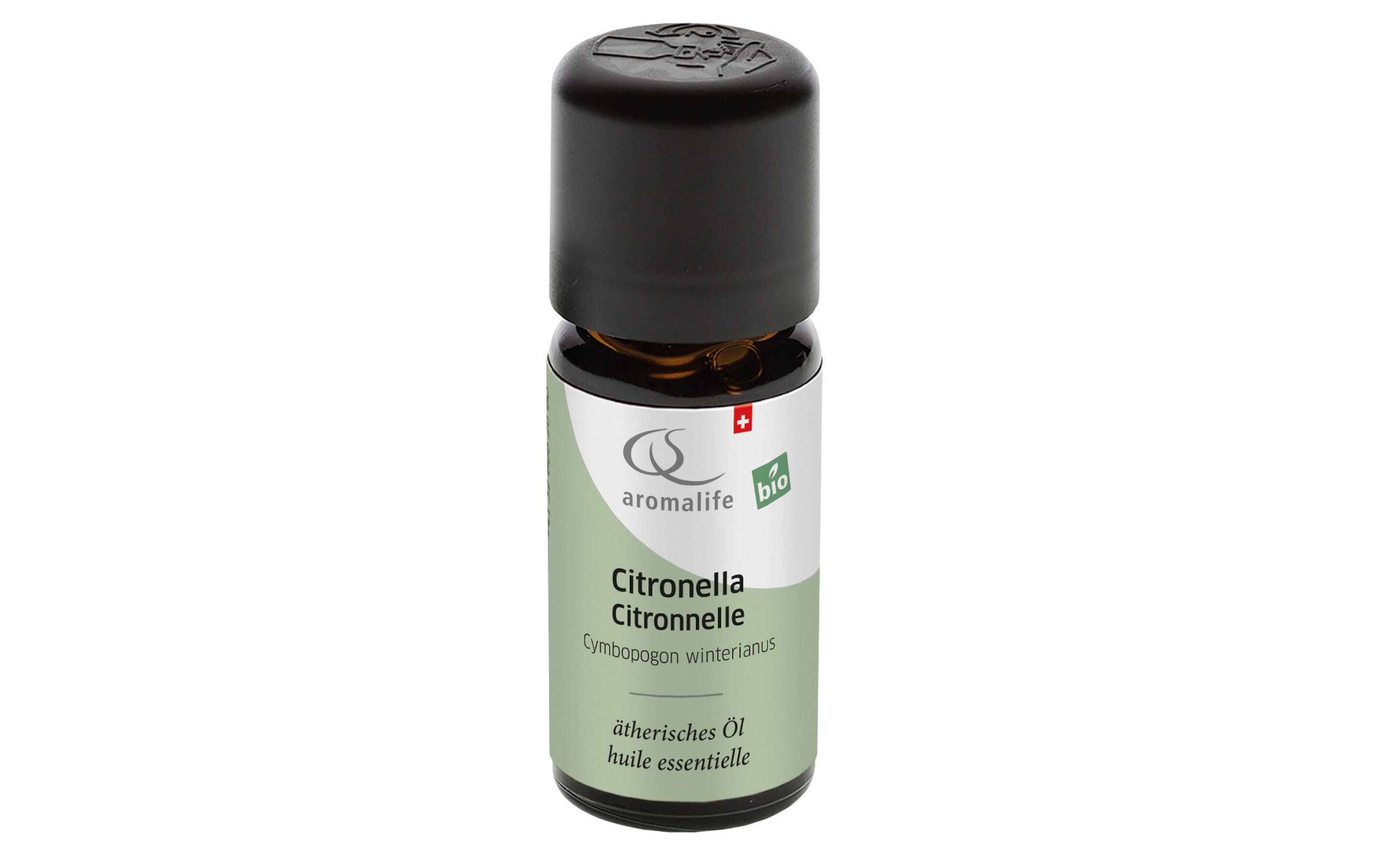 Ätherisches Öl Citronella 10 mlAromaöl mit melissenähnlichem Duft