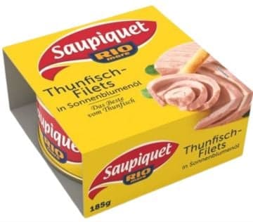 Saupiquet Thunfisch-Filets in Sonnenblumenöl