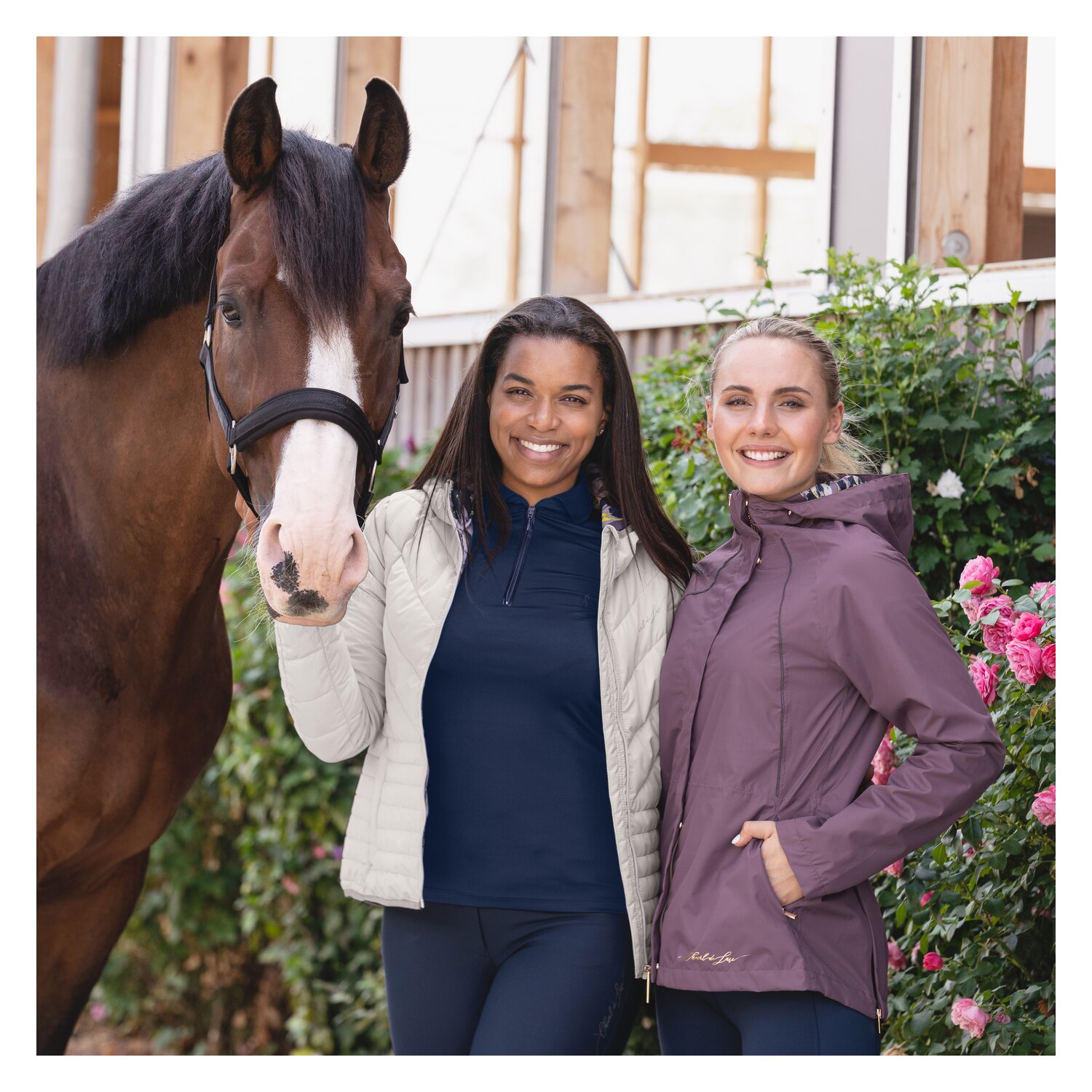 Cheval de Luxe Steppjacke  - pearl grey - XS