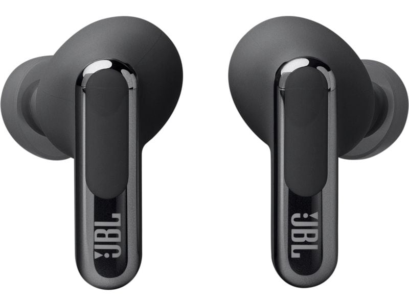 JBL Wireless In-Ear-Kopfhörer Live Beam 3 Schwarz Kabellose Noise-Cancelling-Kopfhörer mit Smart Charging Case