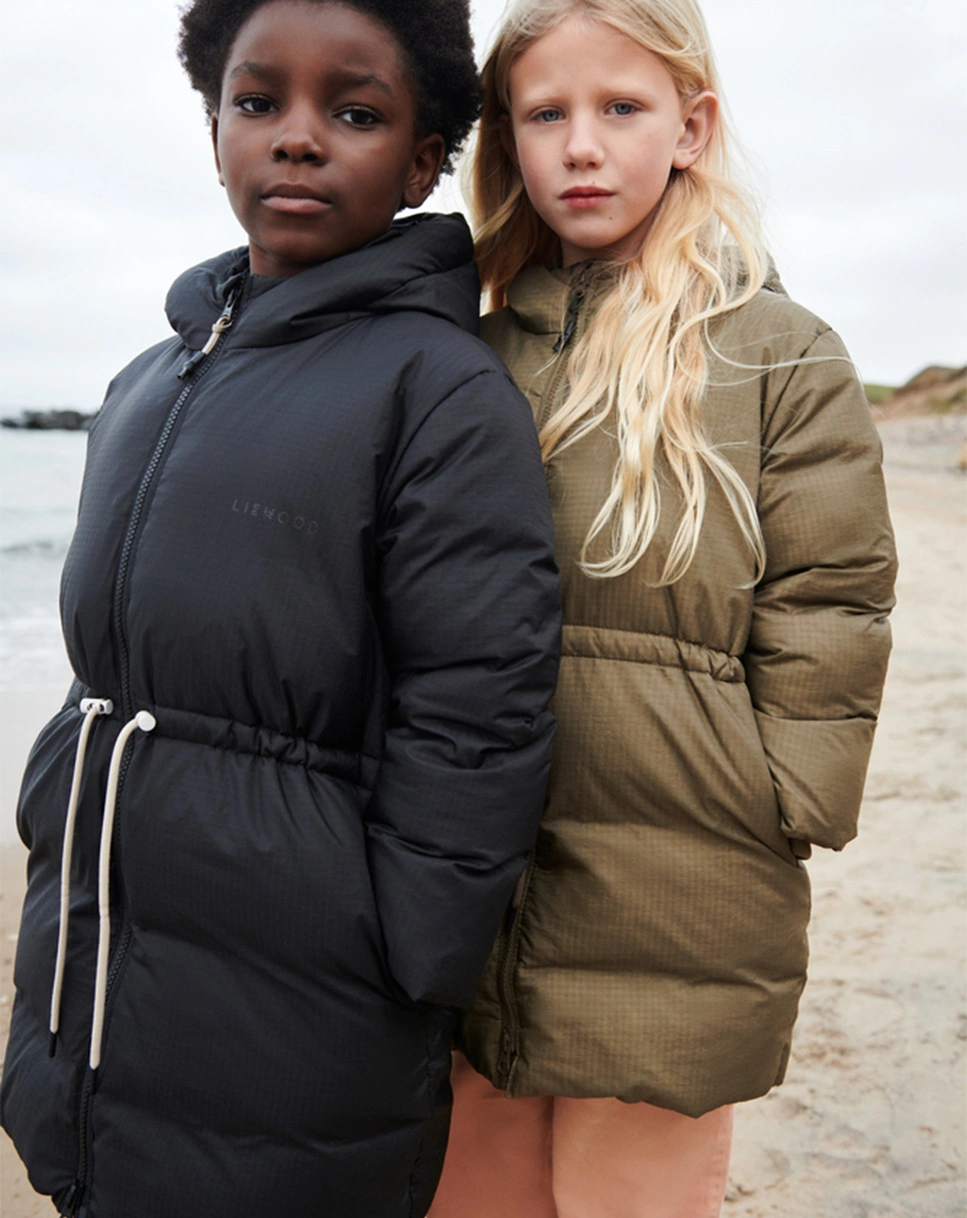 Daunensteppjacke BILLE in black