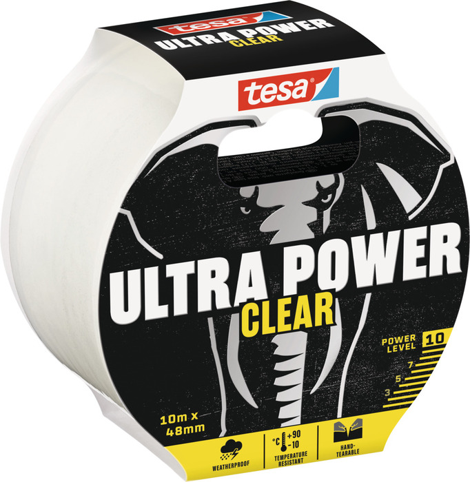 tesa® Ultra Power klar reparationstape 48 mm x 10 meter