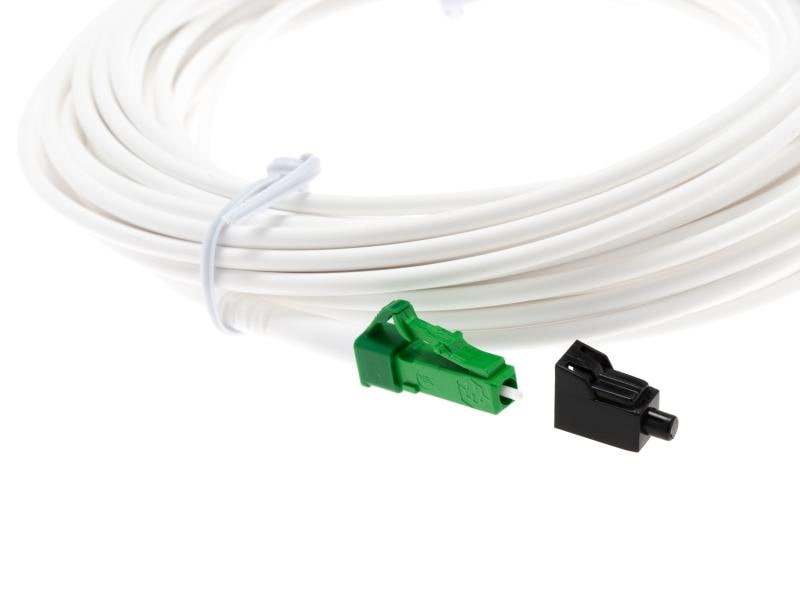 Swisscom LWL-Anschlusskabel SM LC/APC – LC, OS2, Simplex, 1 Singlemode LC/APC-LC Simplex OS2 10 m