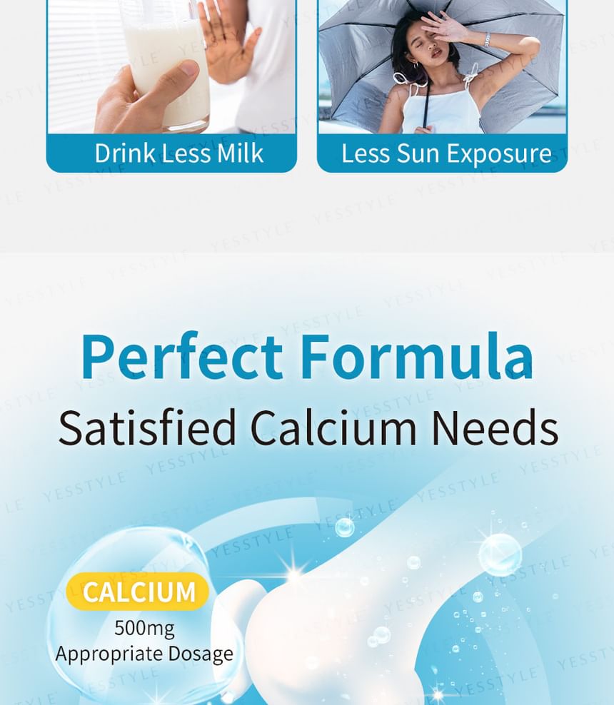 BHK's - Calcium + Vitamine D3 Bruistabletten